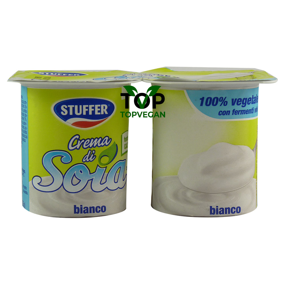 Yogurt vegano soia bianco stuffer