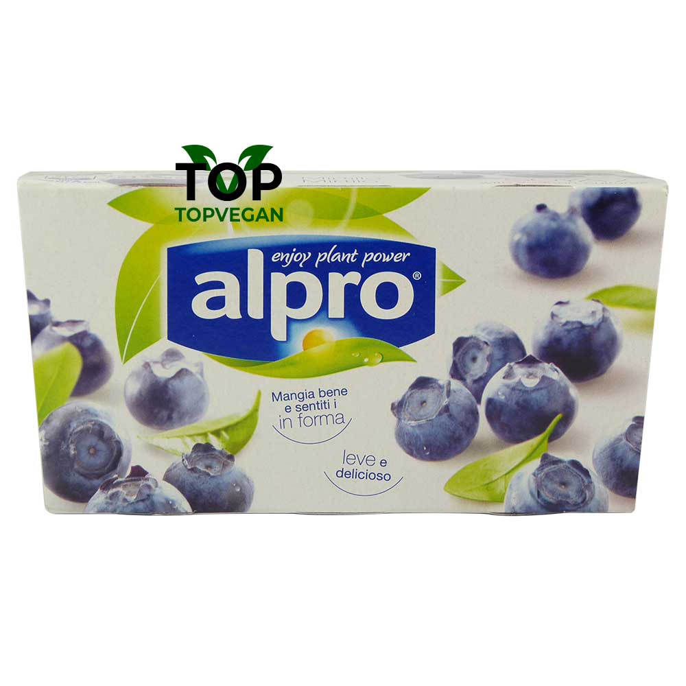 yogurt di soia ai mirtillo alpro