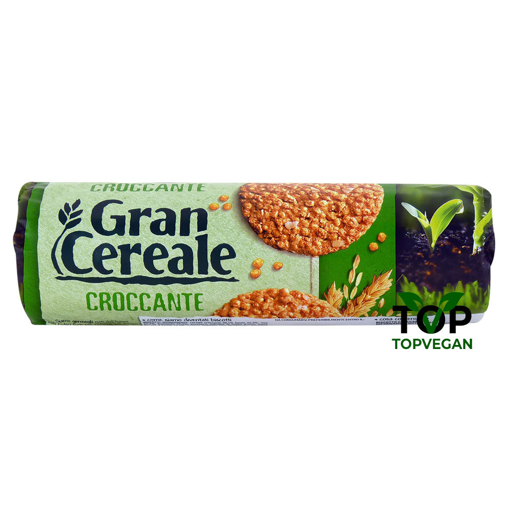 biscotti vegani croccante gran cereali