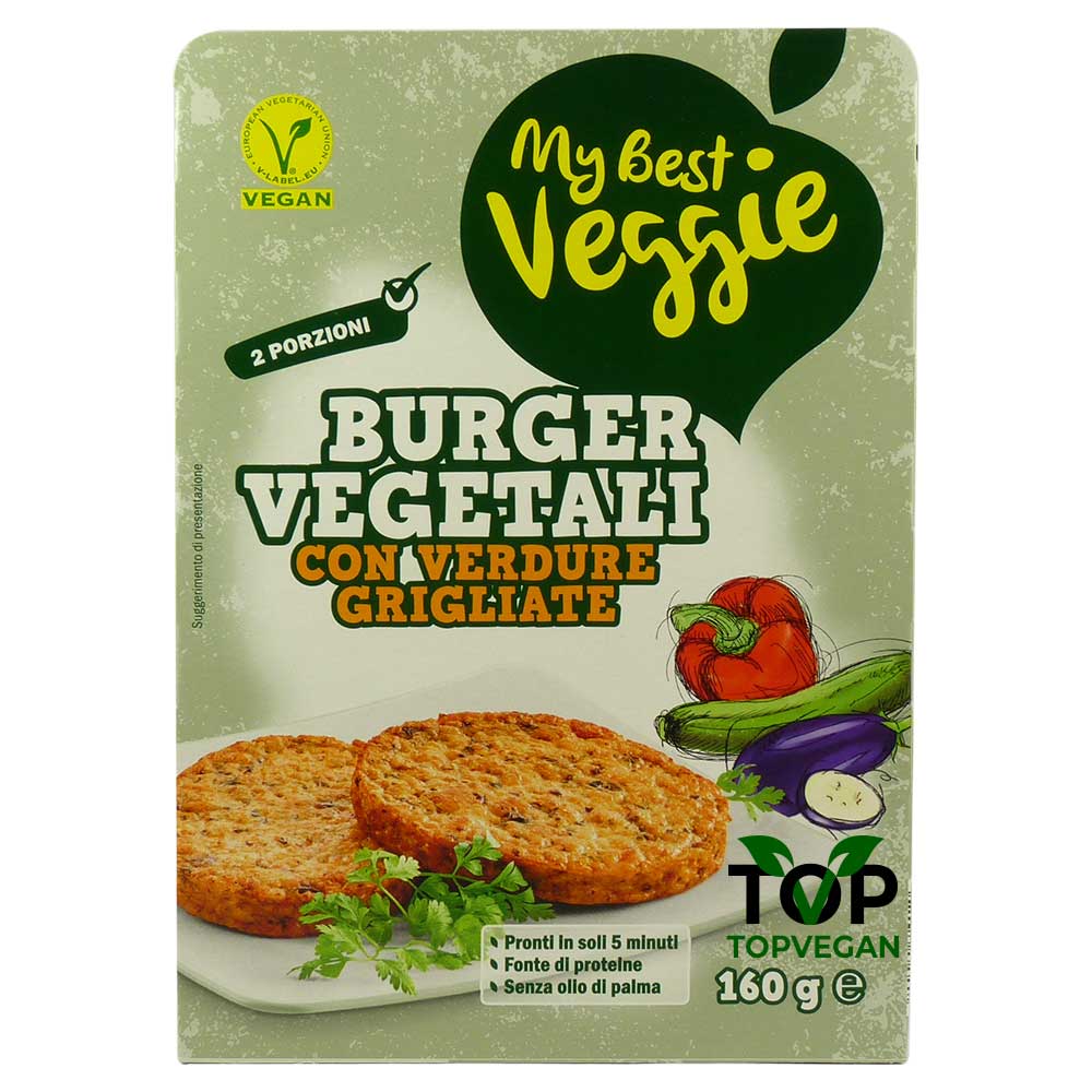 Burger vegetali verdure grigliate my best veggie