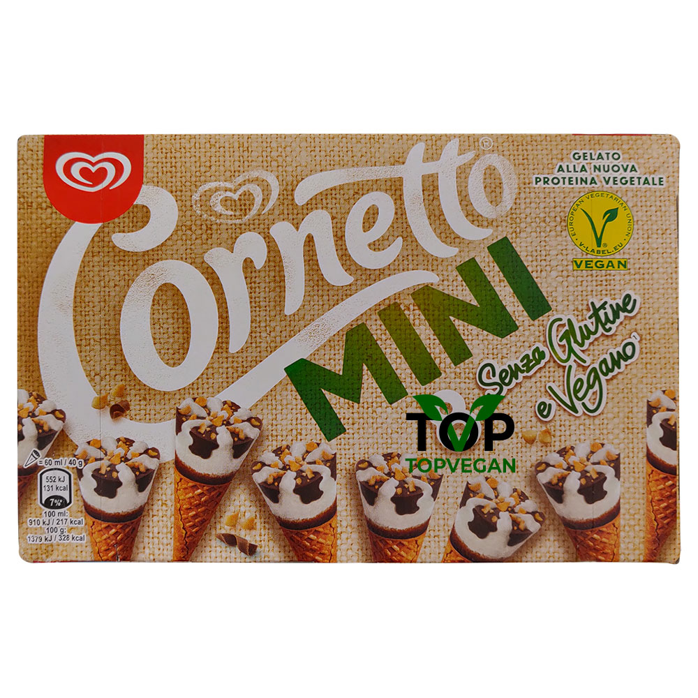 8 mini cornetti vegani