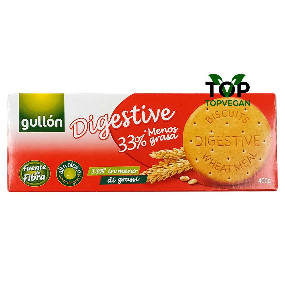 Biscotti vegani digestive con 33% meno in grassi