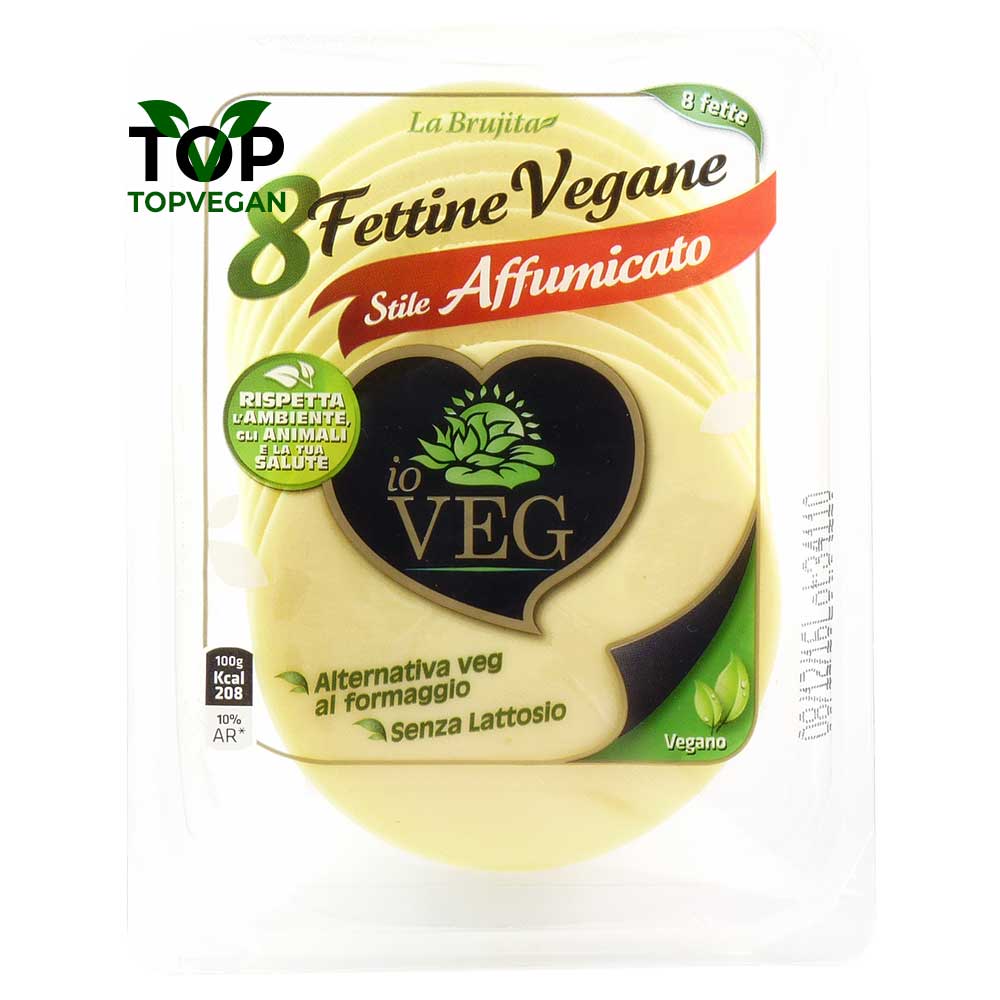 8 fettine vegane formaggio affumicato io veg