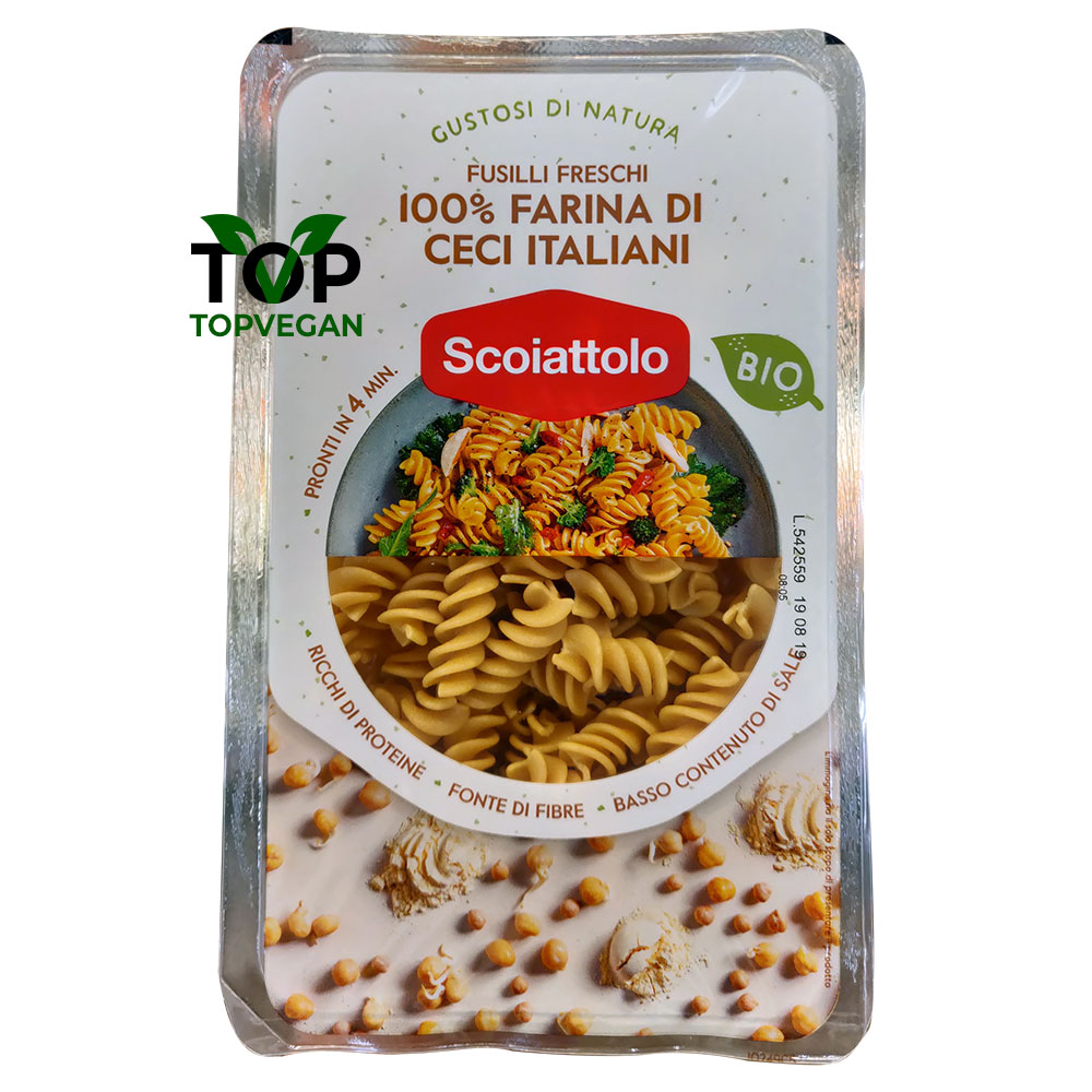 fusilli freschi vegani di ceci Scoiattolo