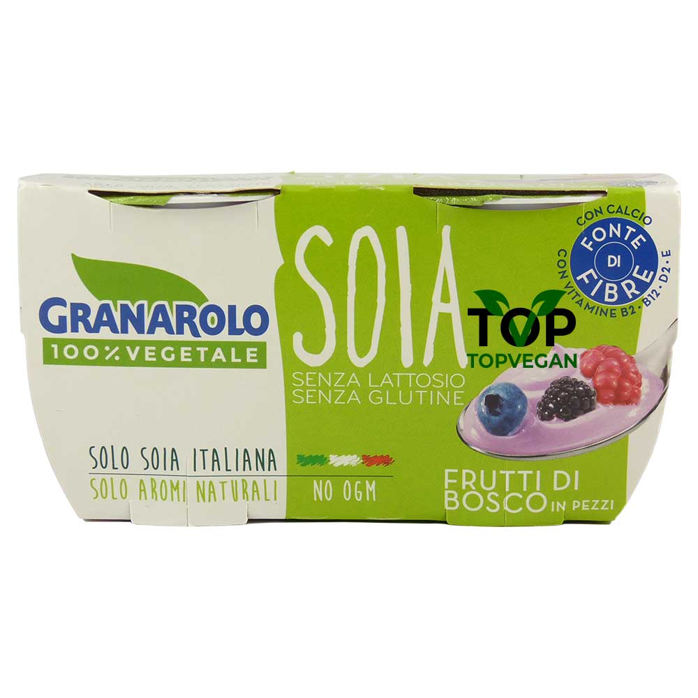 yogurt di soia ai frutti di bosco granarolo