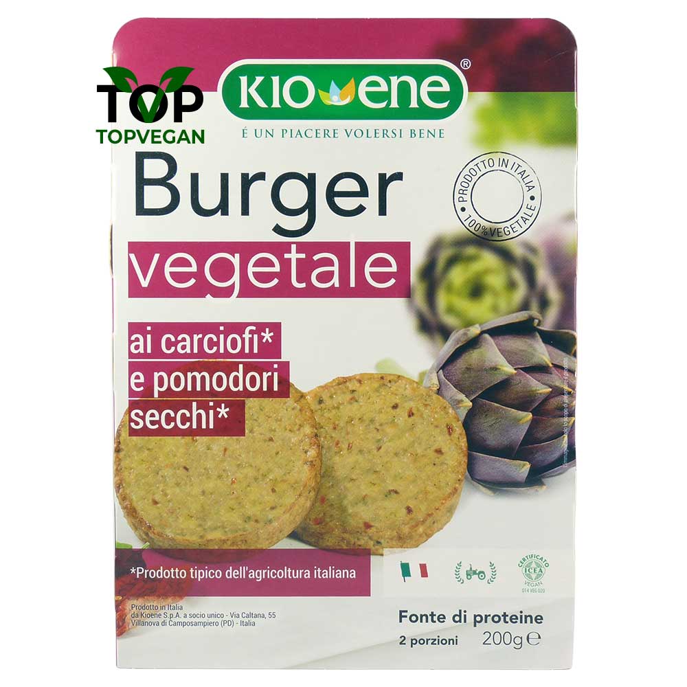 Burver vegetale ai carciofi e pomodori secchi kioene