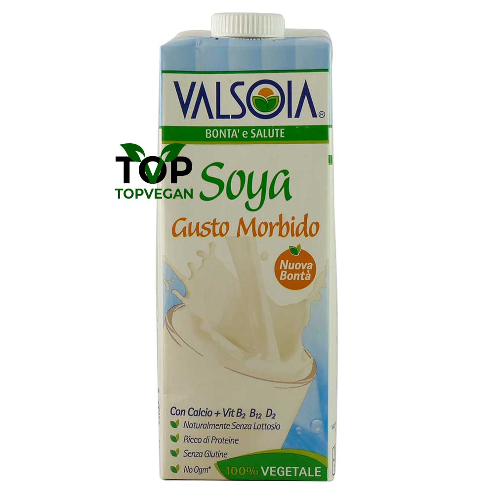 Latte di soia gusto morbido valsoia