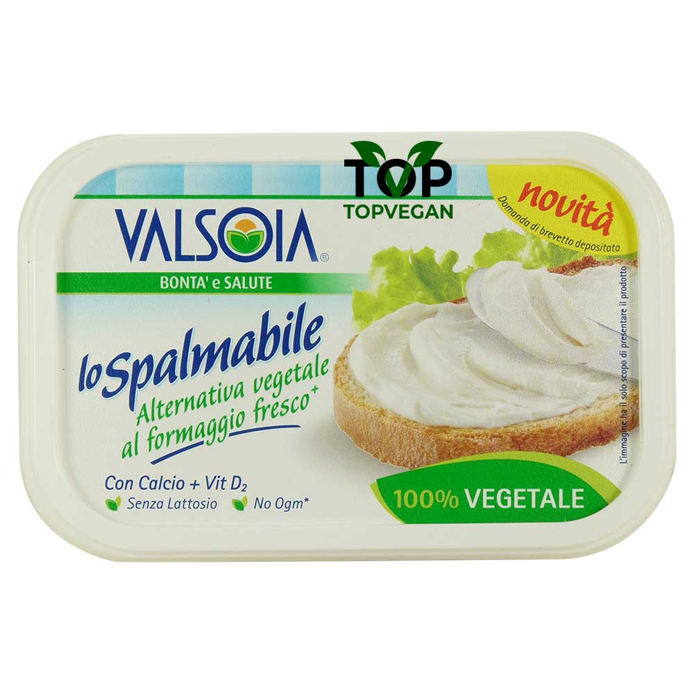 formaggio vegano lo spalmabile valsoia