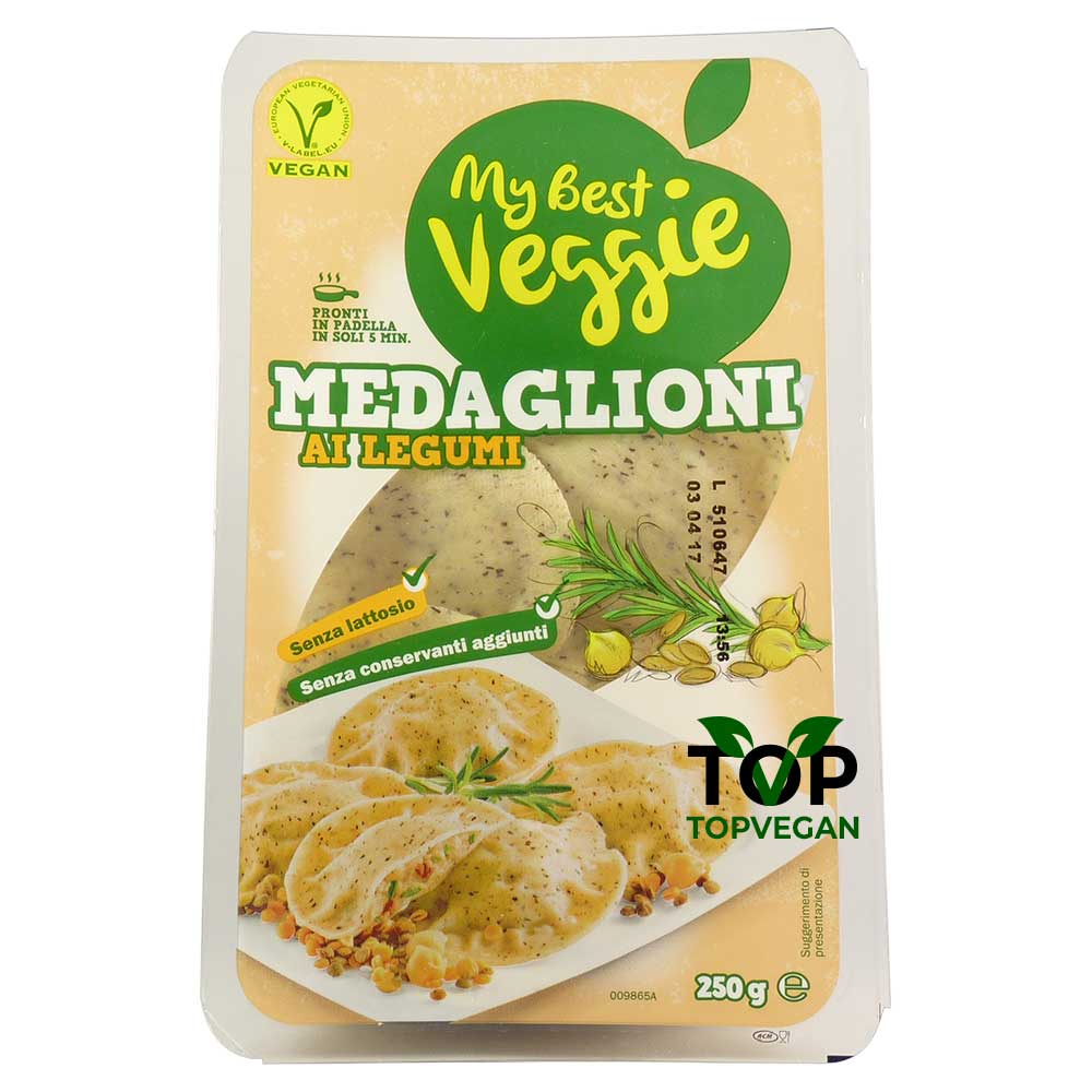 medaglioni ai legumi my best veggie