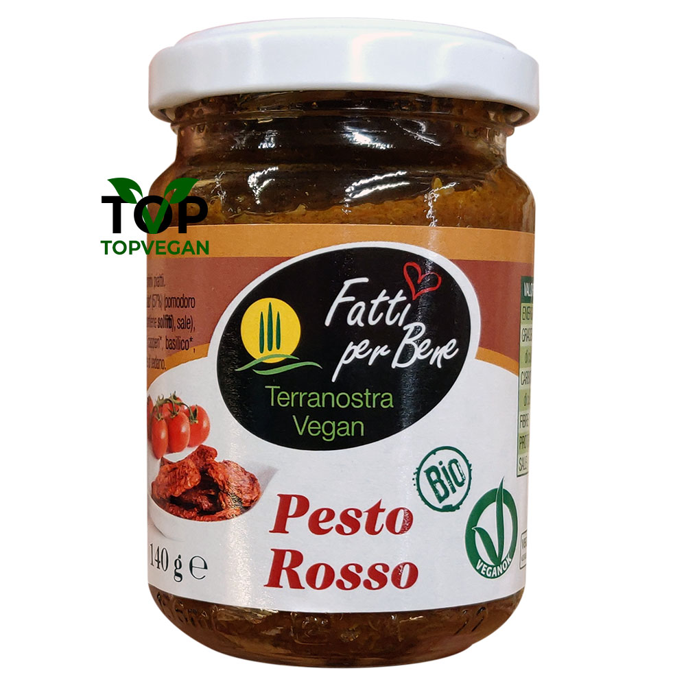 pesto roso vegan fatti per bene