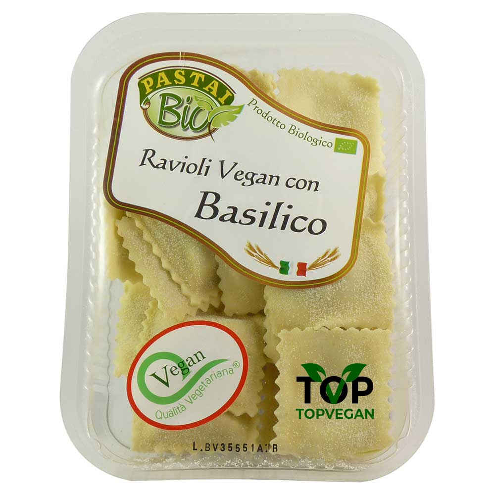 ravioli vegan basilico pastai bio