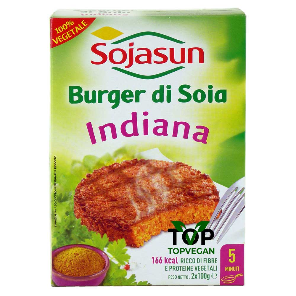 Sojasun burger soia indiana
