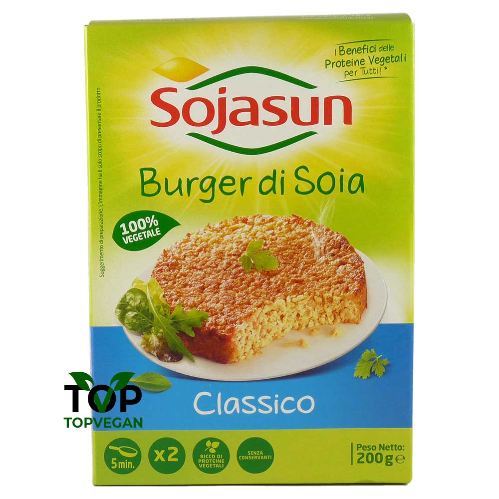 burger di soia sojasun classico