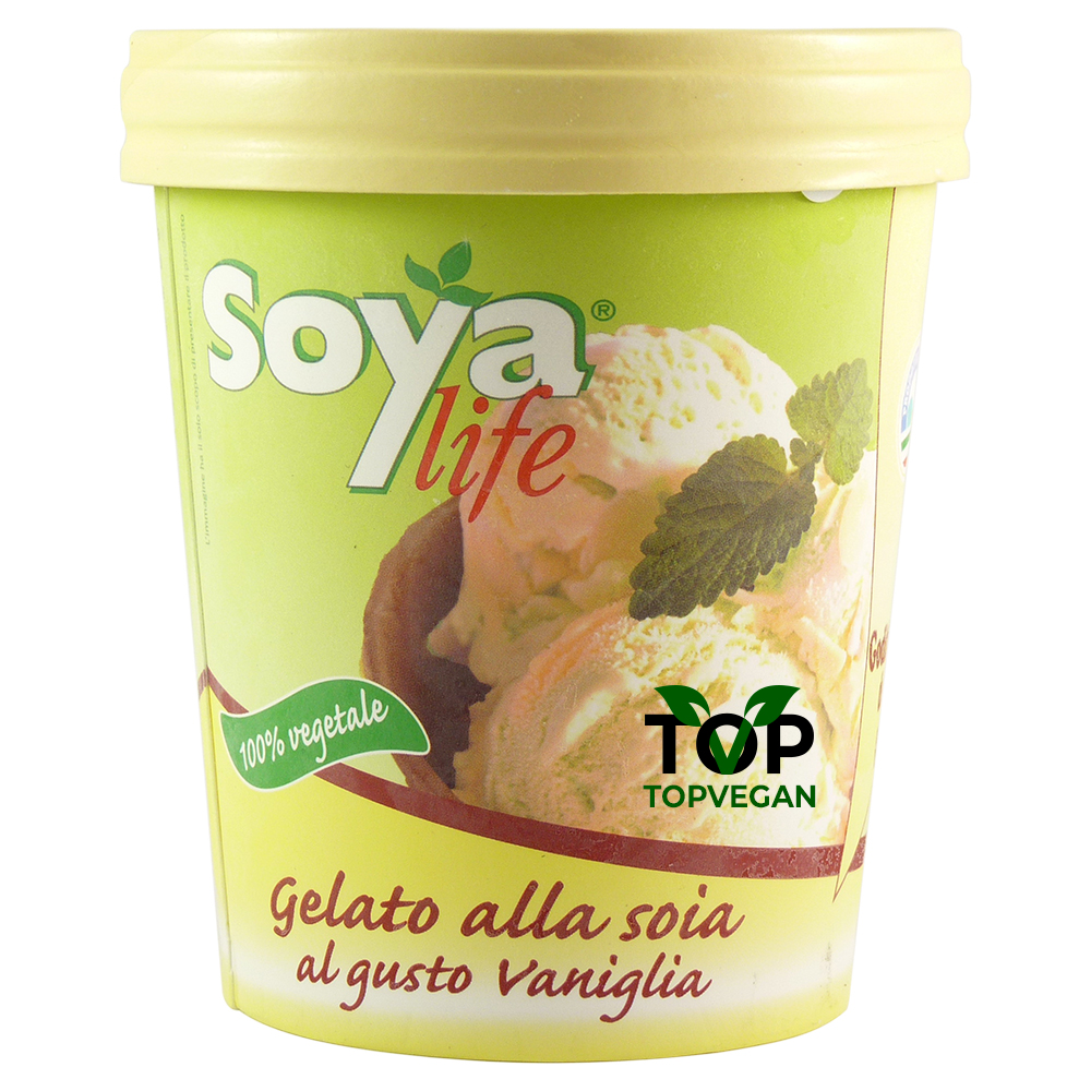 gelato vegano di soia vaniglia soyalife