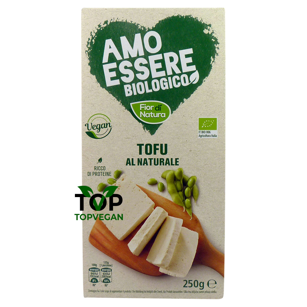 Tofu al Naturale di Fior di Natura - TOPVEGAN