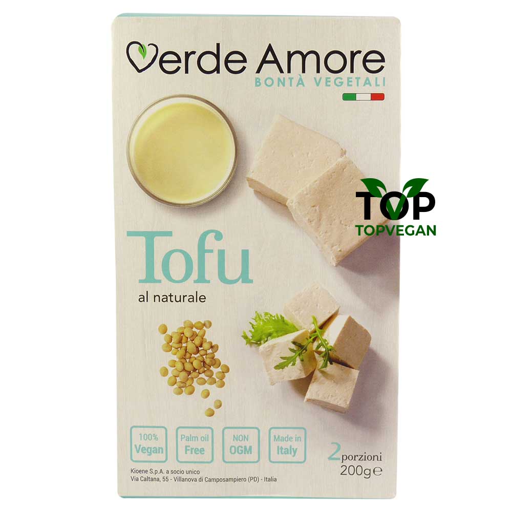 Tofu al Naturale di Verde Amore - TOPVEGAN