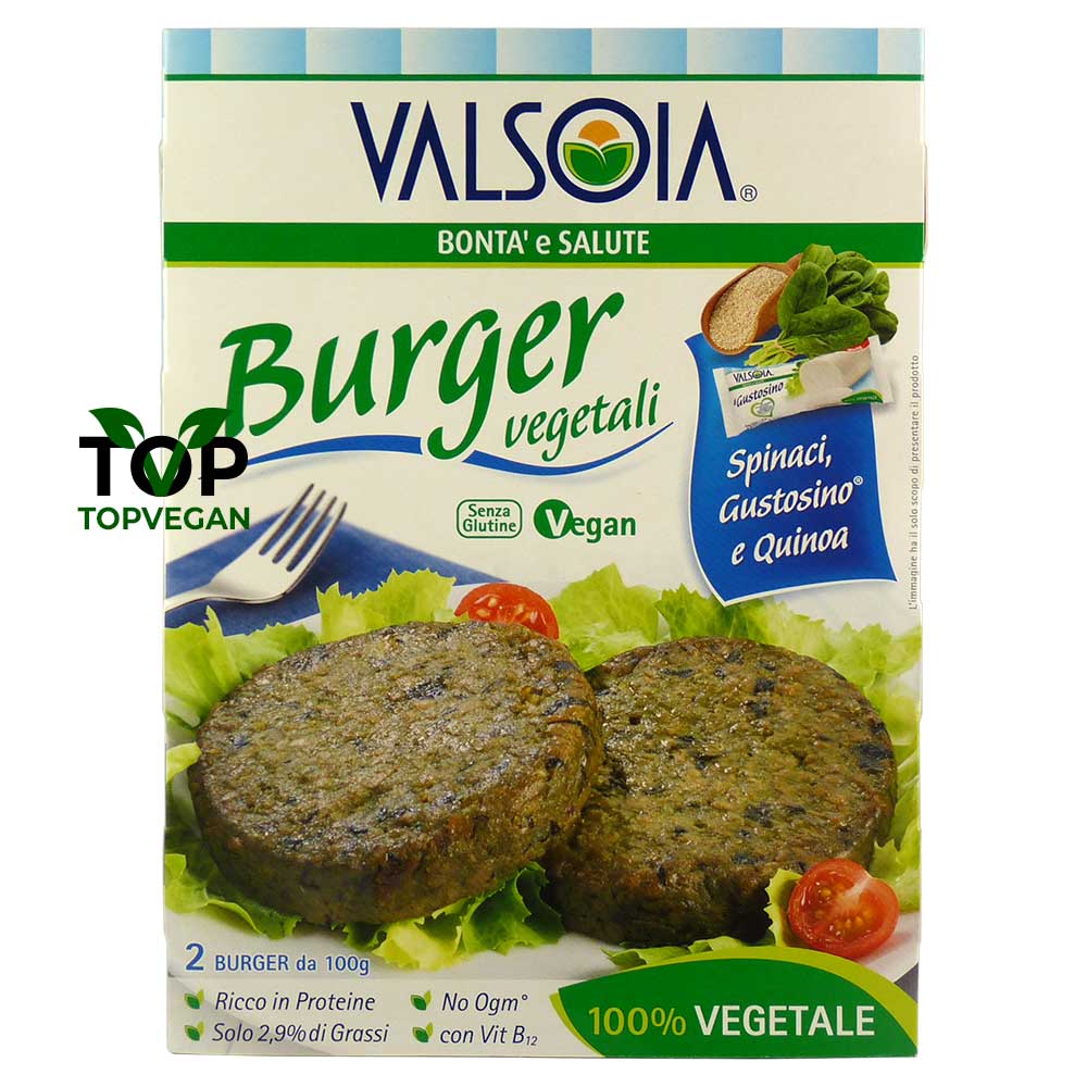 burger spinaci gustosino quinoa